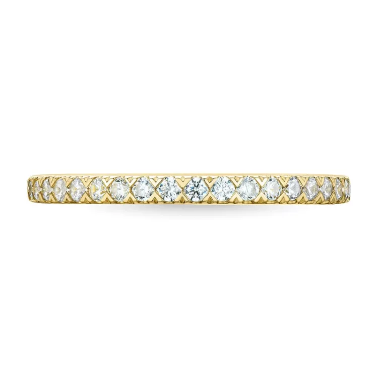 Zirkon Goldring aus 9 Karat Gold