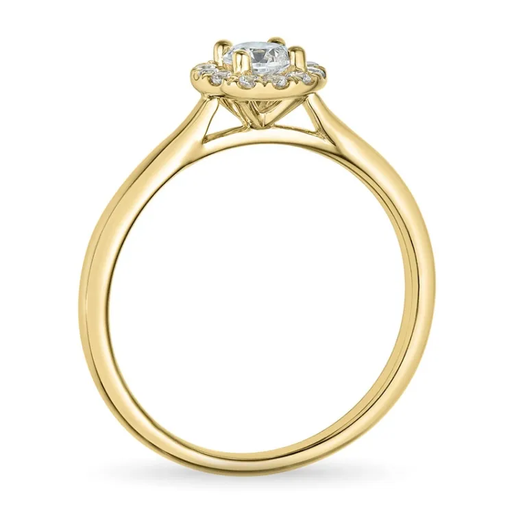 Zirkon Ring aus 9 Karat Gold