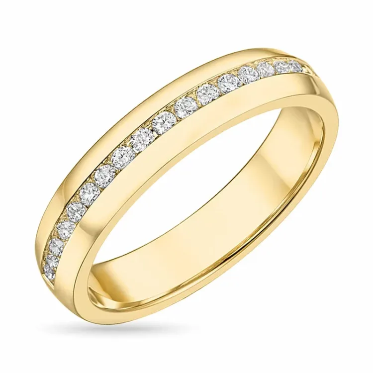 Diamantring in 14 Karat Gold 0,21 ct