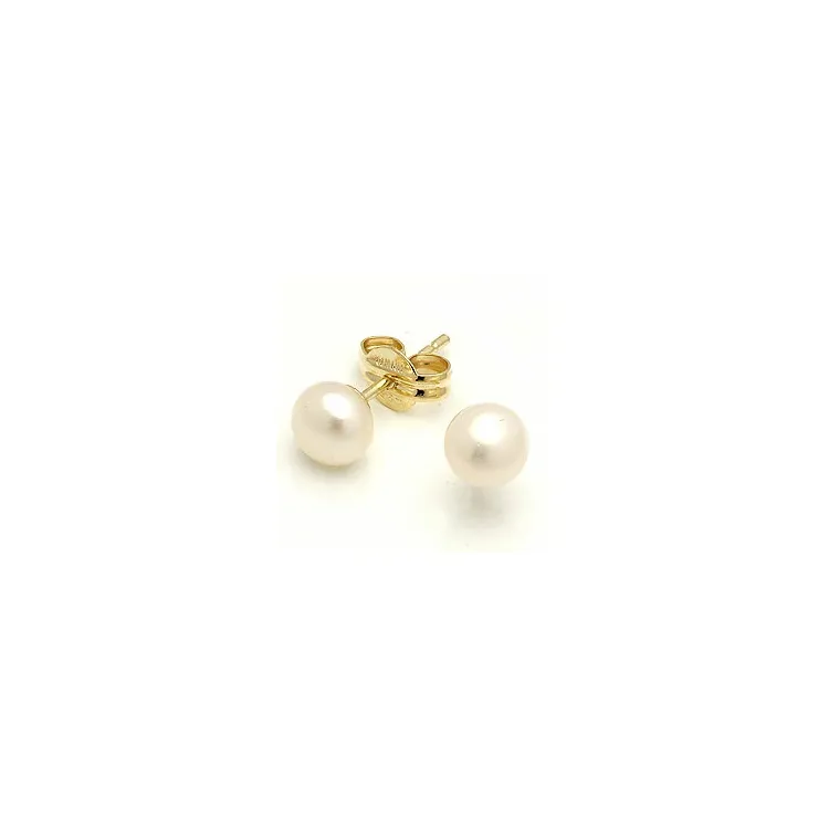 Perleohrringe in 9 Karat Gold