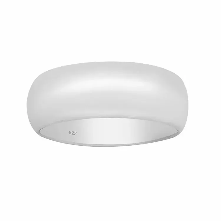 Glatt  ring aus silber