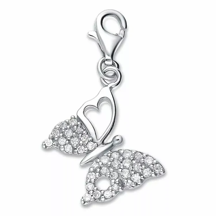Schmetterling Charms Anhänger aus Silber