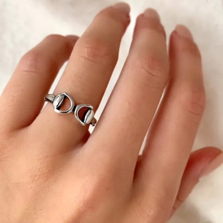 zaum Ring aus Silber