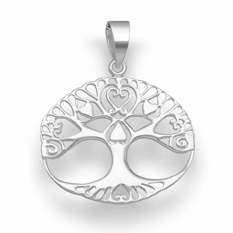 Lebensbaum Anhänger aus Silber