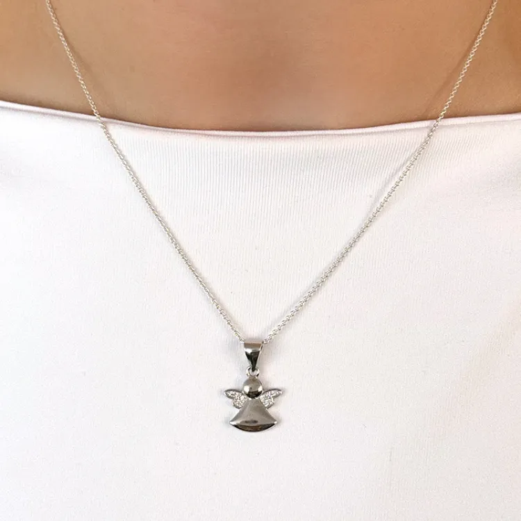 Engel Anhänger aus Silber