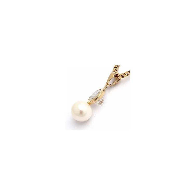 Perle Gold Anhänger aus 9 Karat Gold