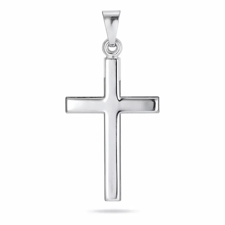 16 x 28 mm Kreuz Anhänger aus Silber