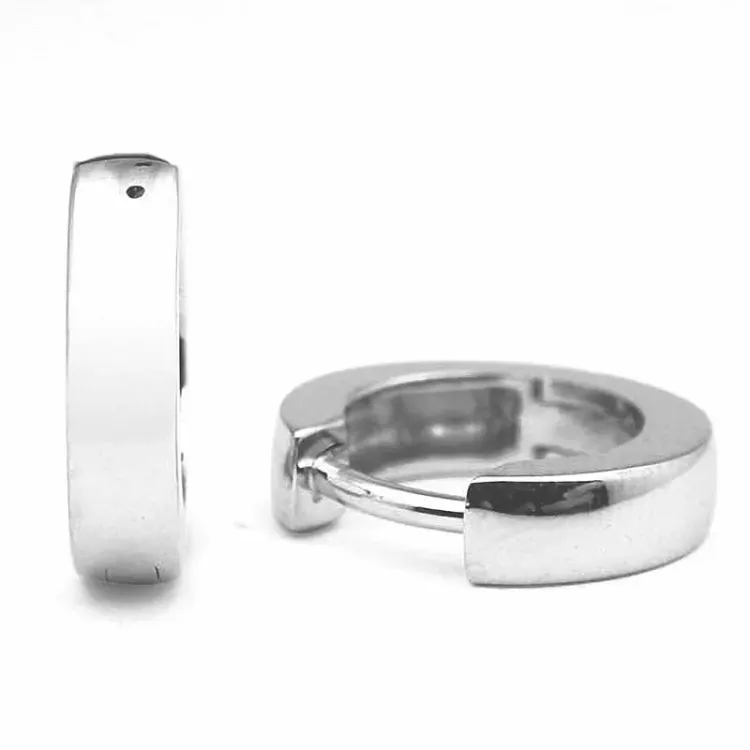 11 mm kreole in silber