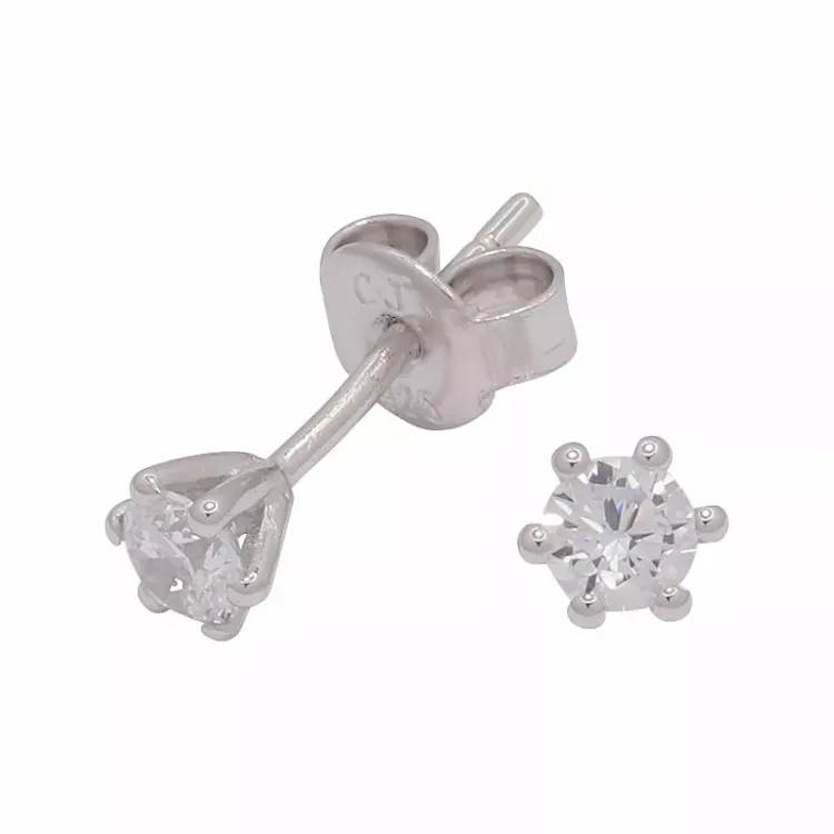 Ohrstecker in Silber