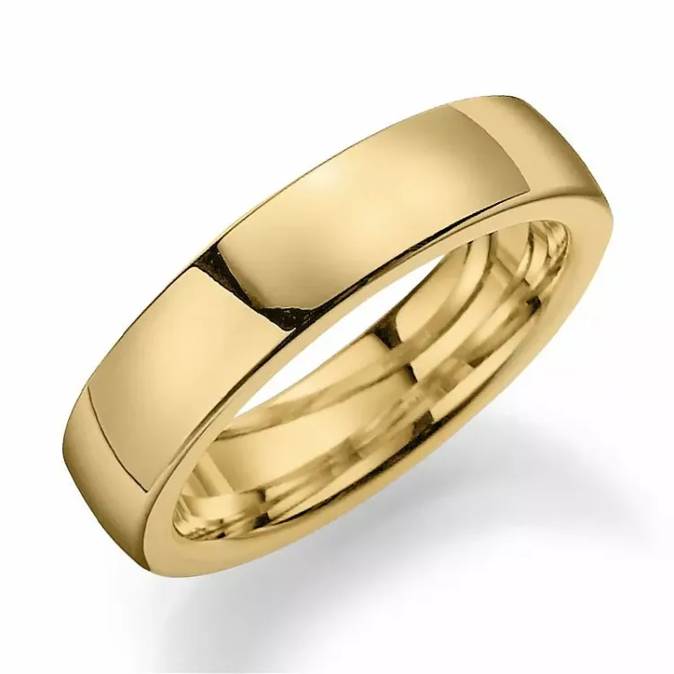 5 mm Trauring aus 14 Karat Gold