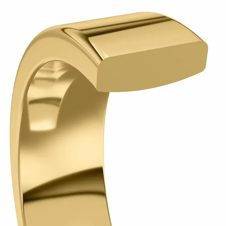 5 mm trauringe aus 9 Karat Gold - set