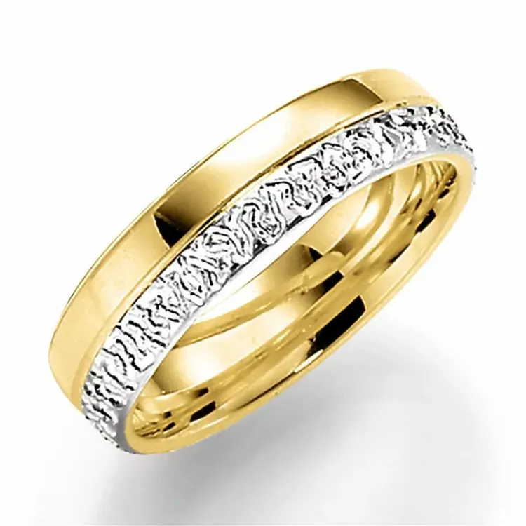 5 mm Trauring aus 14 Karat Gold