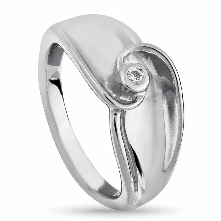 Einfacher Ring aus Silber
