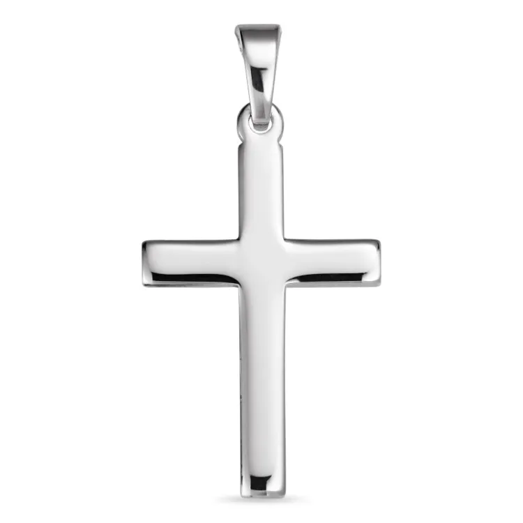 15 x 24 mm Kreuz Anhänger aus Silber - Amoré