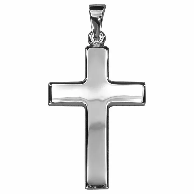 16 x 24 mm Kreuz Anhänger aus Silber - Amoré