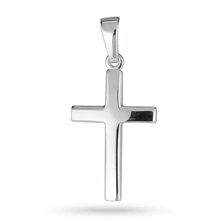 12 x 18 mm Kreuz Anhänger aus Silber - Amoré