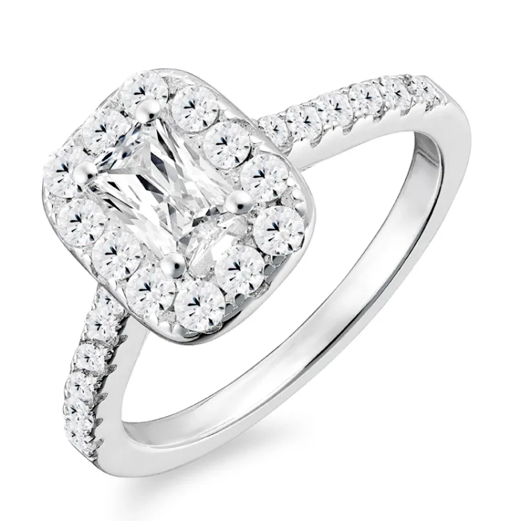 Zirkon Ring aus Silber