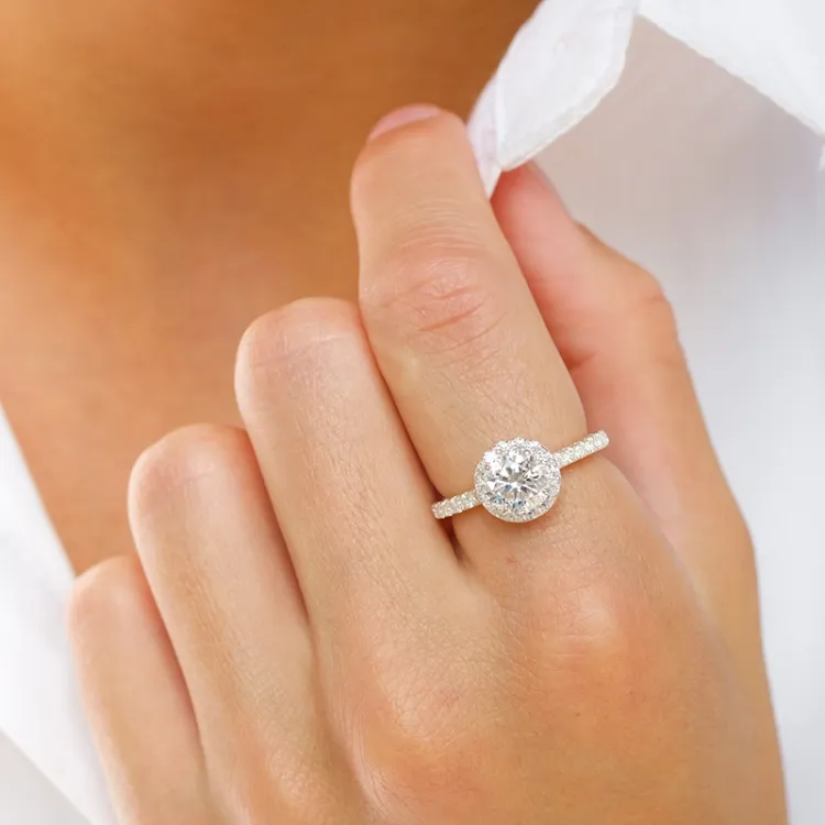 Zirkon Ring aus Silber