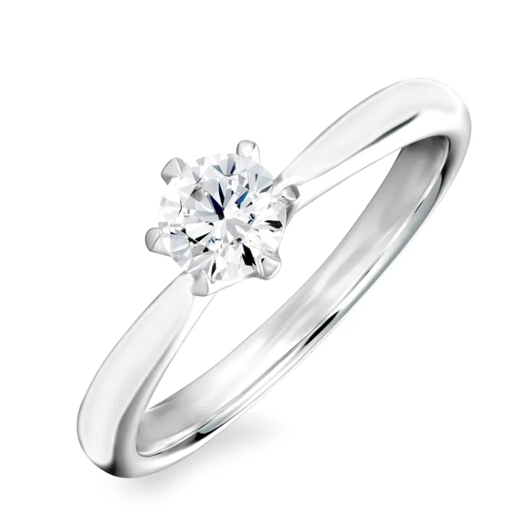 Zirkon Solitärring aus Silber