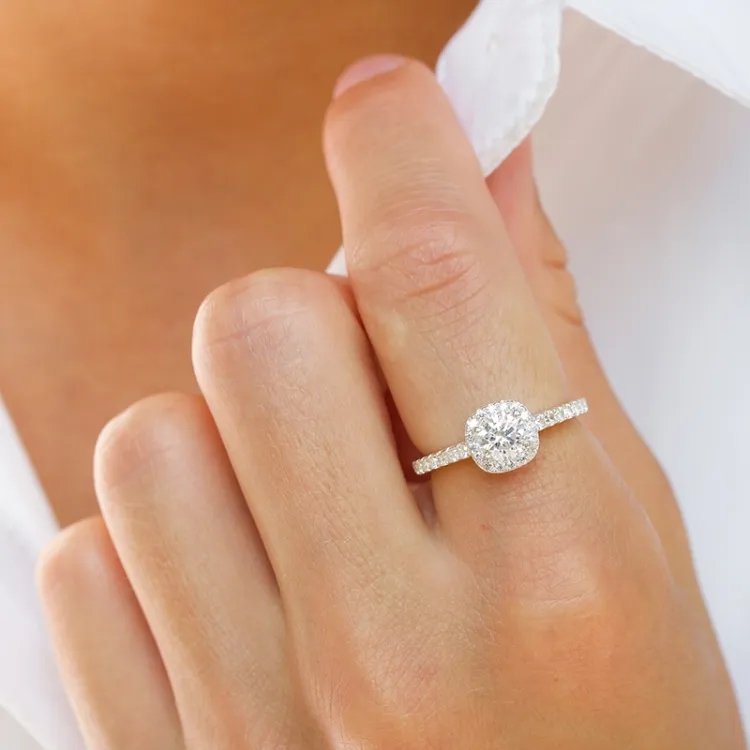 Zirkon Ring aus Silber
