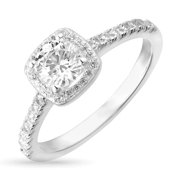 Zirkon Ring aus Silber