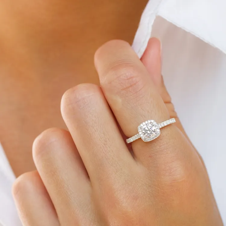 Zirkon Ring aus Silber