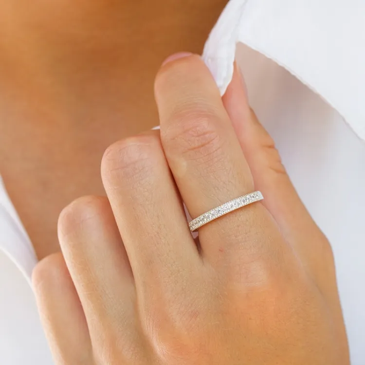 Zirkon Memoirering aus Silber