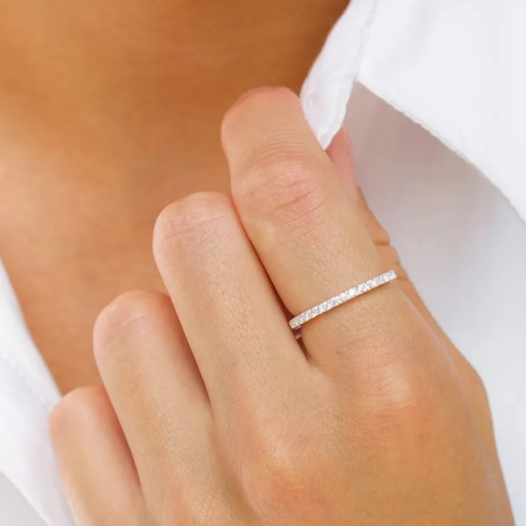 Zirkon Ring aus Silber