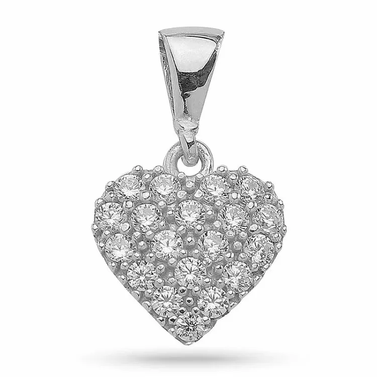 Herz Anhänger aus Silber