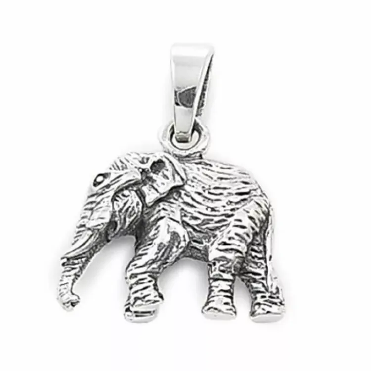 Elefant Anhänger aus Silber