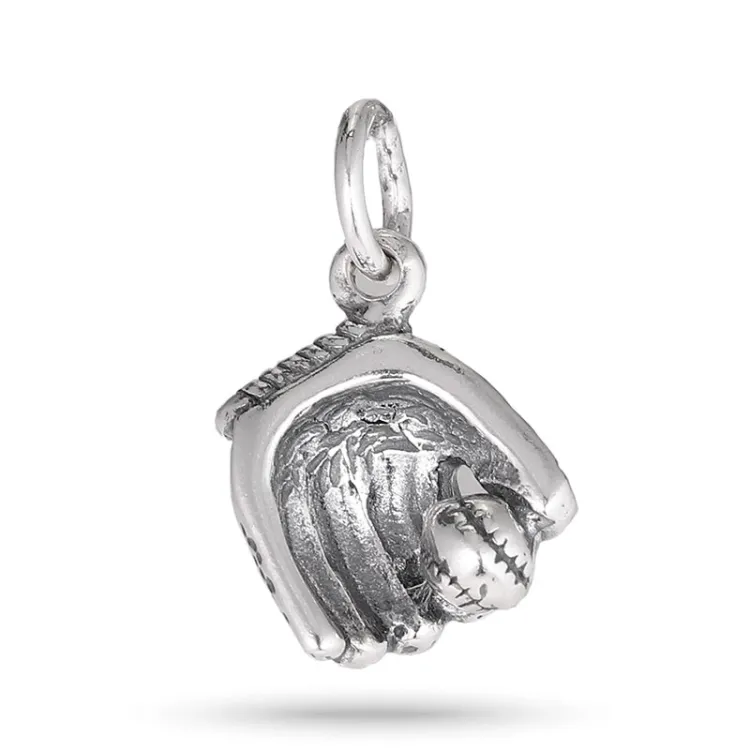 Klein handschuh anhänger aus silber
