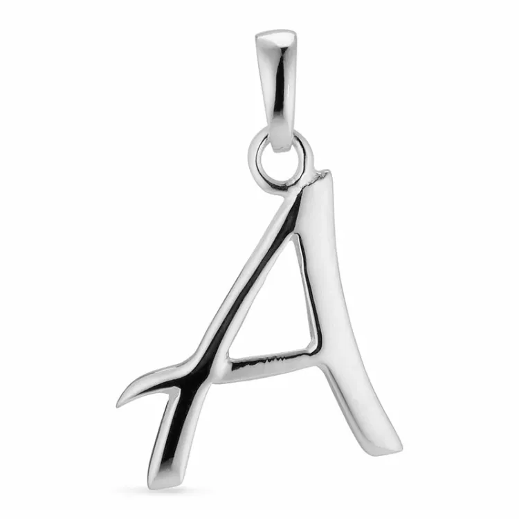 buchstab a Anhänger aus Silber - My Letter