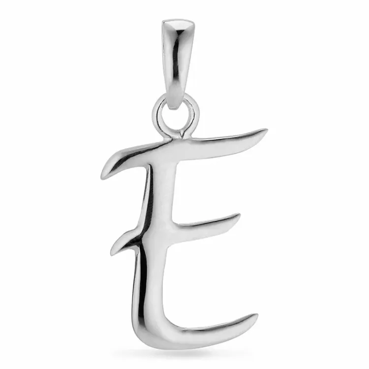 buchstab e Anhänger aus Silber - My Letter