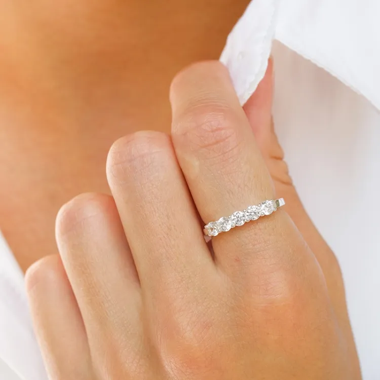 Zirkon Ring aus Silber