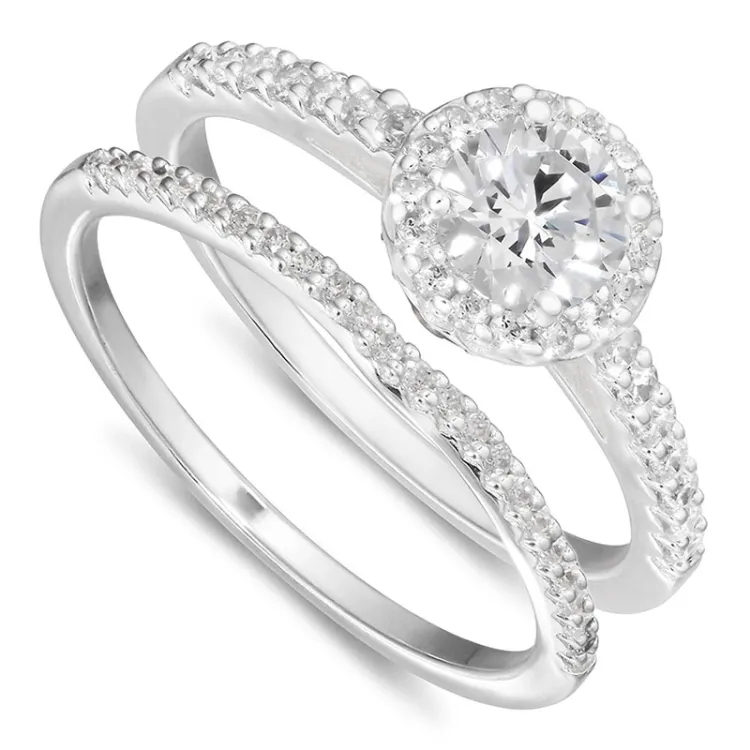 Zirkon Ring aus Silber