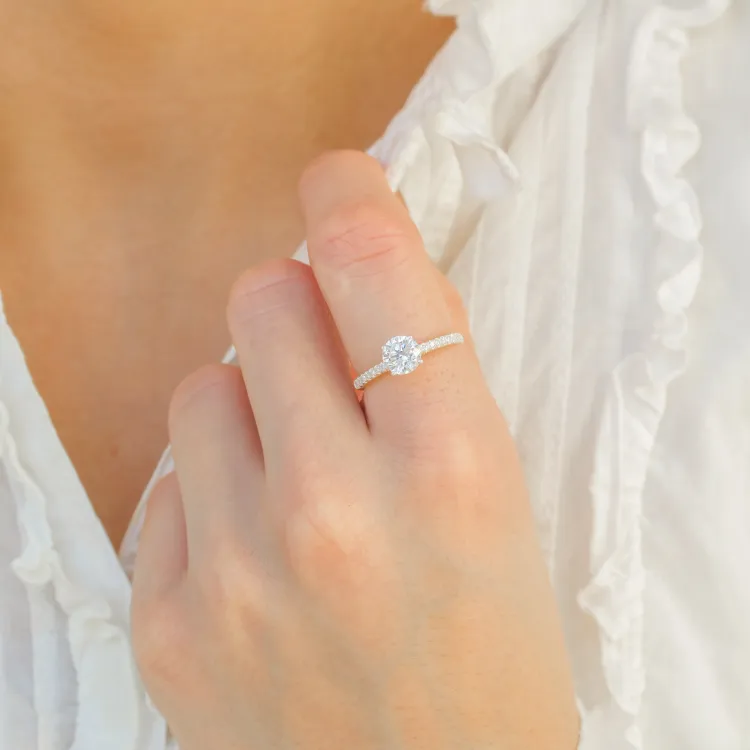 Zirkon Ring aus Silber