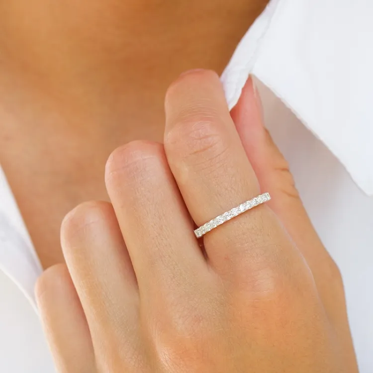 Zirkon Ring aus Silber