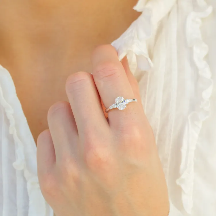 Zirkon Ring aus Silber