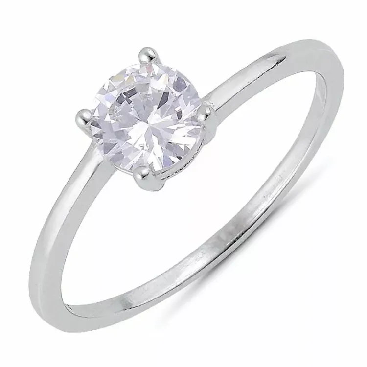 Preiswert zirkon ring aus silber