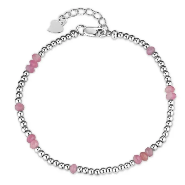 Schmuckstein Armband mit hematite und Quarz - Loom Stones