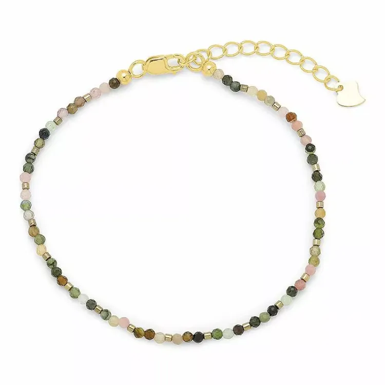 Armband mit Turmalin und hematite - Loom Stones