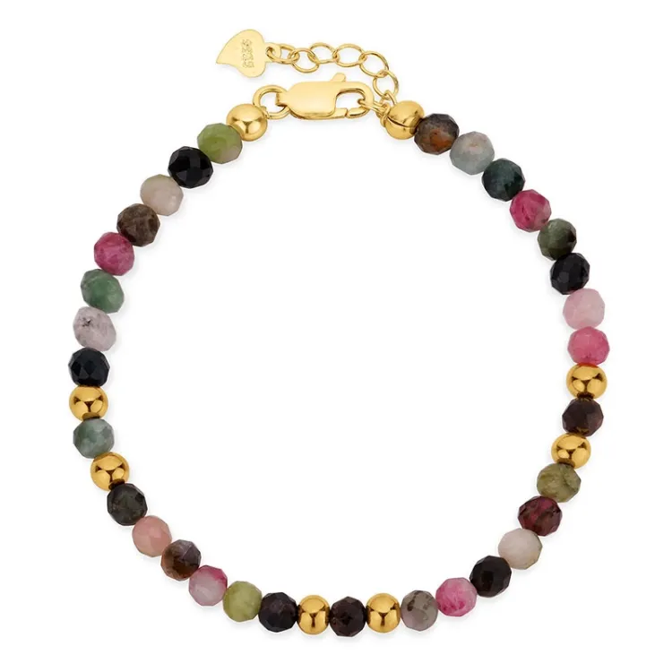 Armband mit Turmalin - Loom Stones