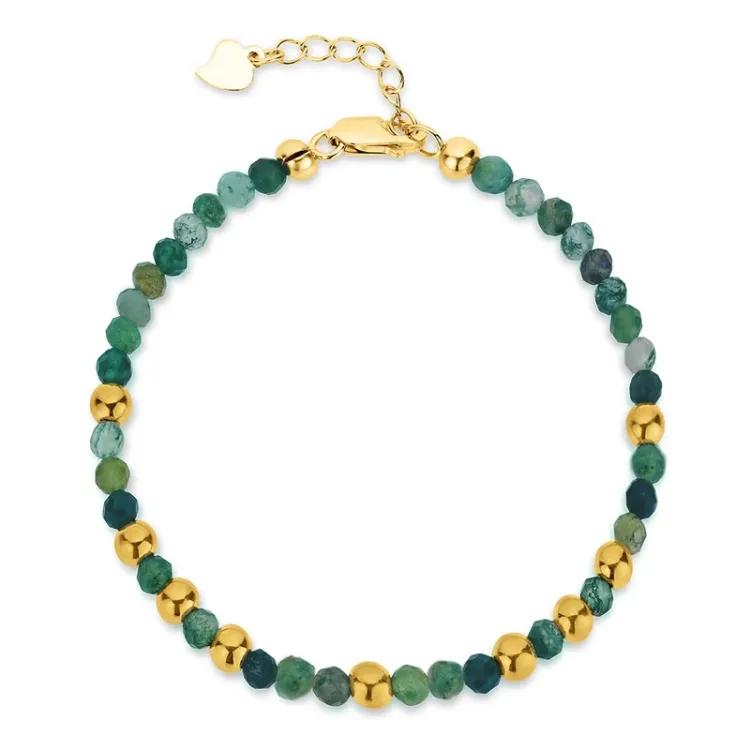 Armband mit Achat - Loom Stones