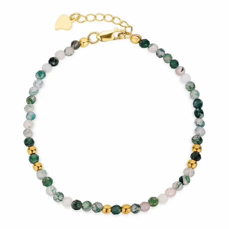 Armband mit Achat - Loom Stones