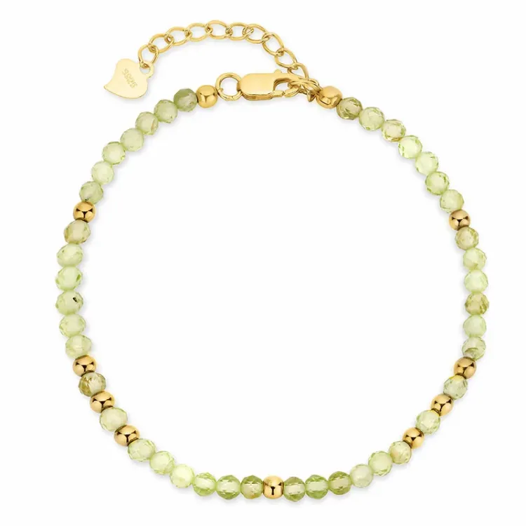 Armband mit Peridot - Loom Stones
