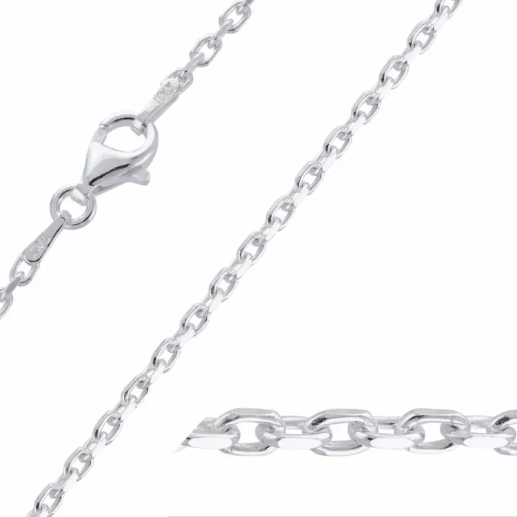 Ankerhalskette aus Silber 45 cm x 2,0 mm
