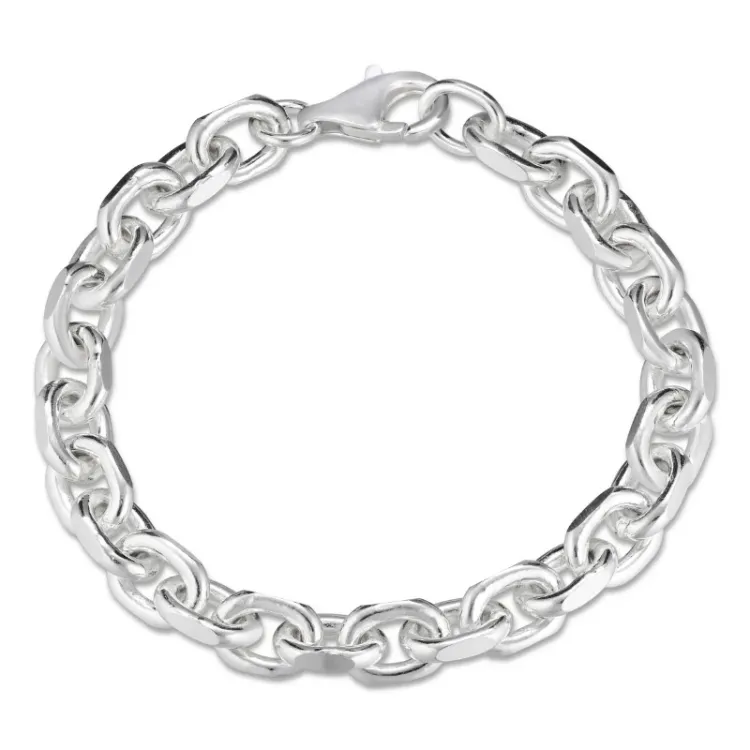 Ankerarmband aus Silber 20 cm x 6,6 mm