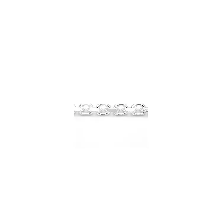 Ankerarmband aus Silber 21 cm x 6,6 mm