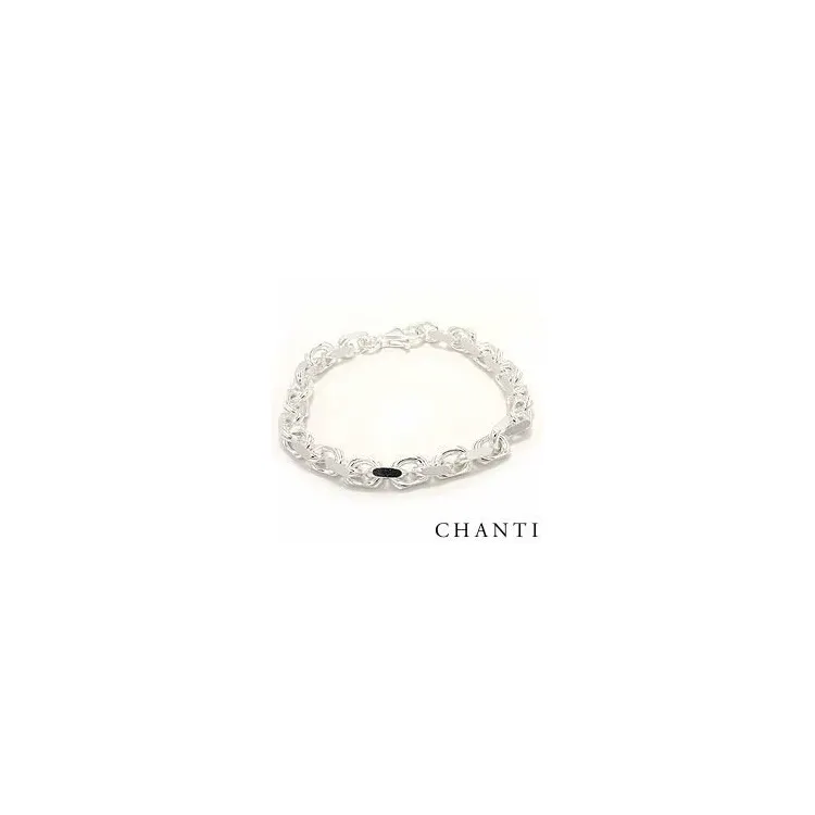 Ankerarmband aus Silber 21 cm x 6,6 mm