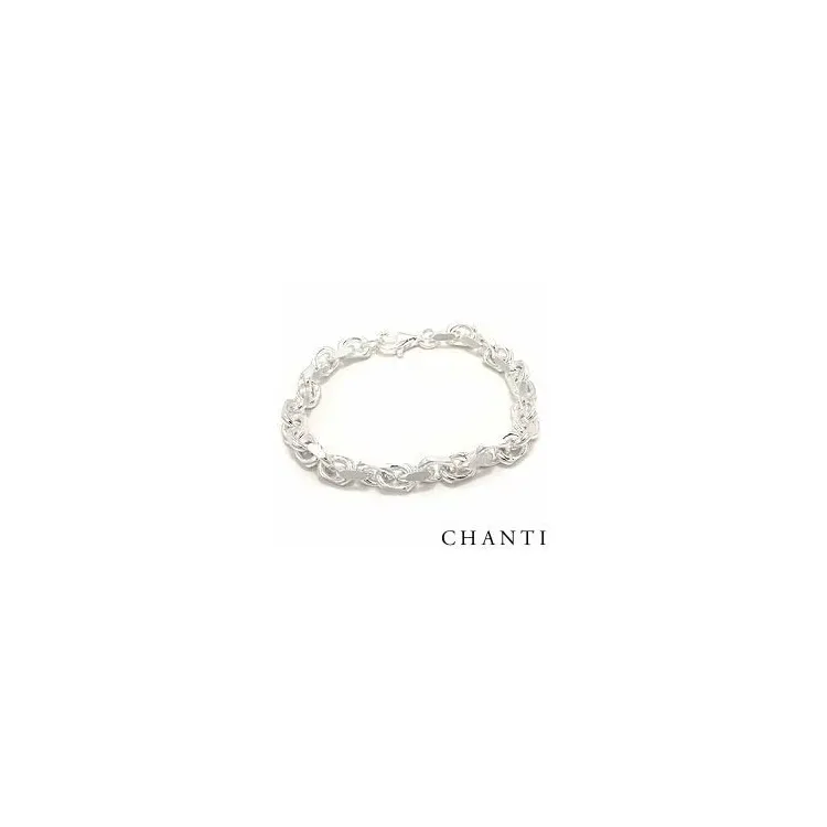 Ankerarmband aus Silber 22 cm x 6,6 mm